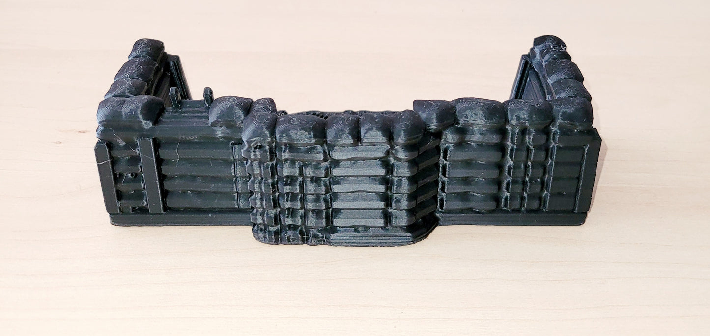 Trench Wars Command Wall – Sektor A1 | Terén pro Wargaming 28mm/32mm