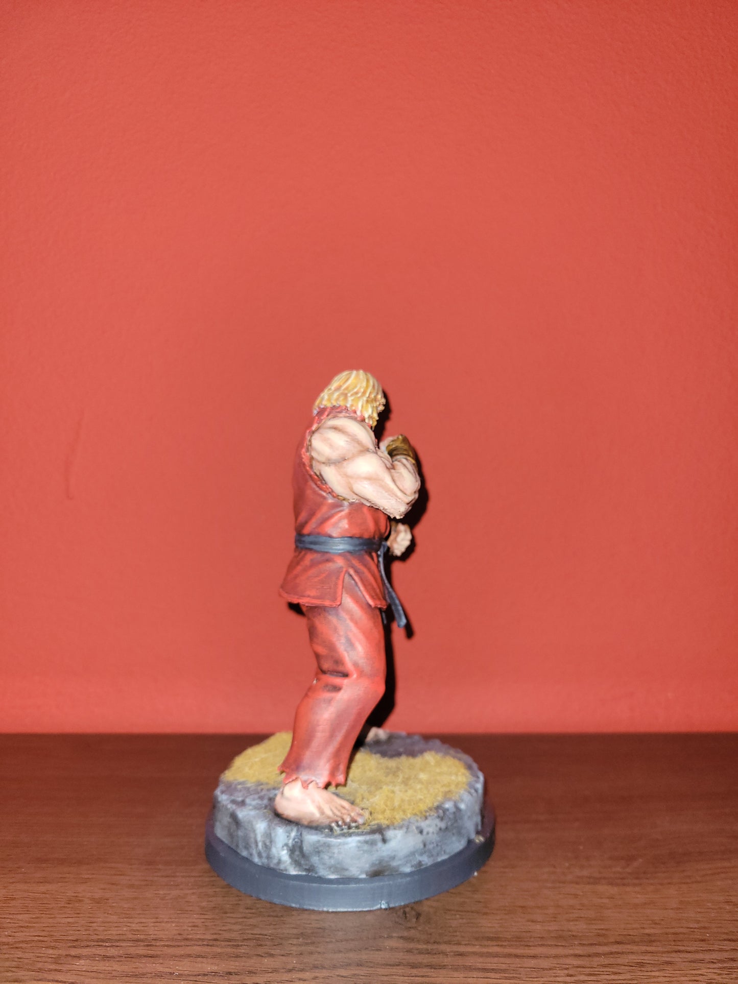 Ken Masters - Street Fighter (Custom Statue, 16 cm, hand-painted)
