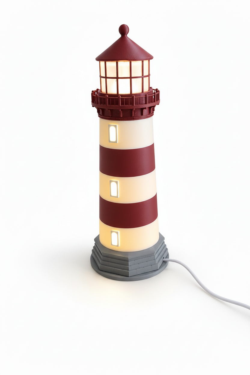Farol vermelho/cinza - aceso frontal