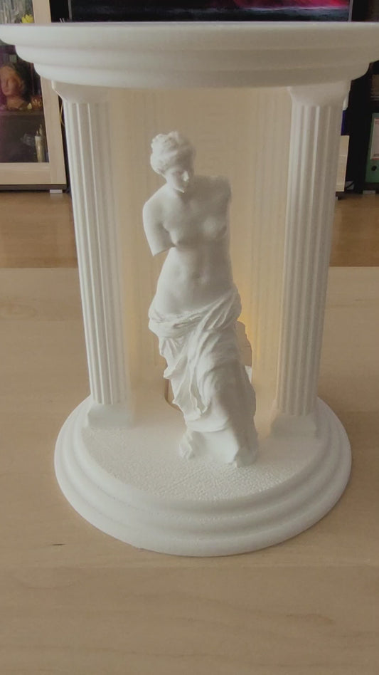 Aprodite's Temple art & decoration - Tea Light Candle