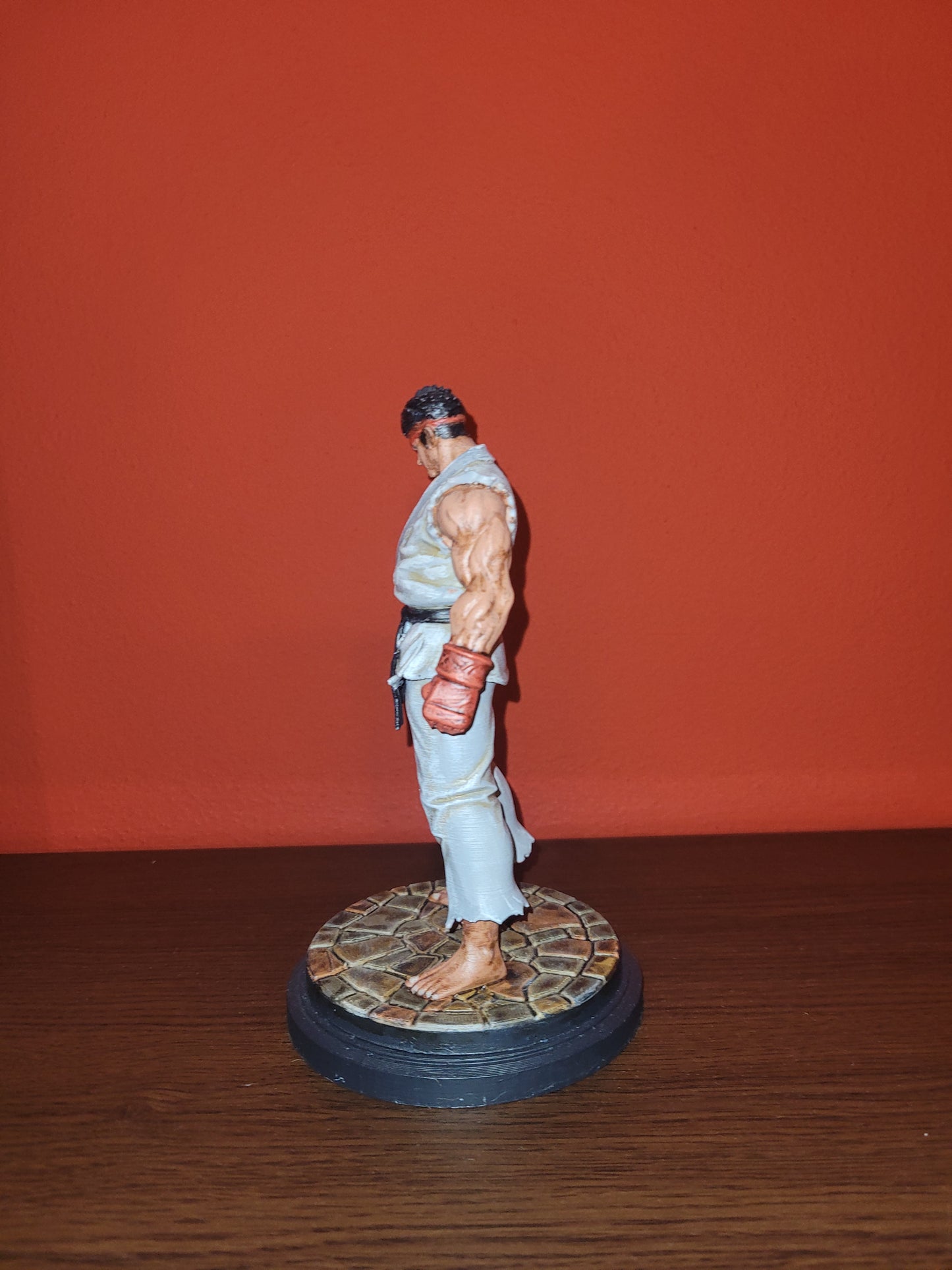 Ryu - Street Fighter - 16cm Custom Collectible Statue (Hand-painted).