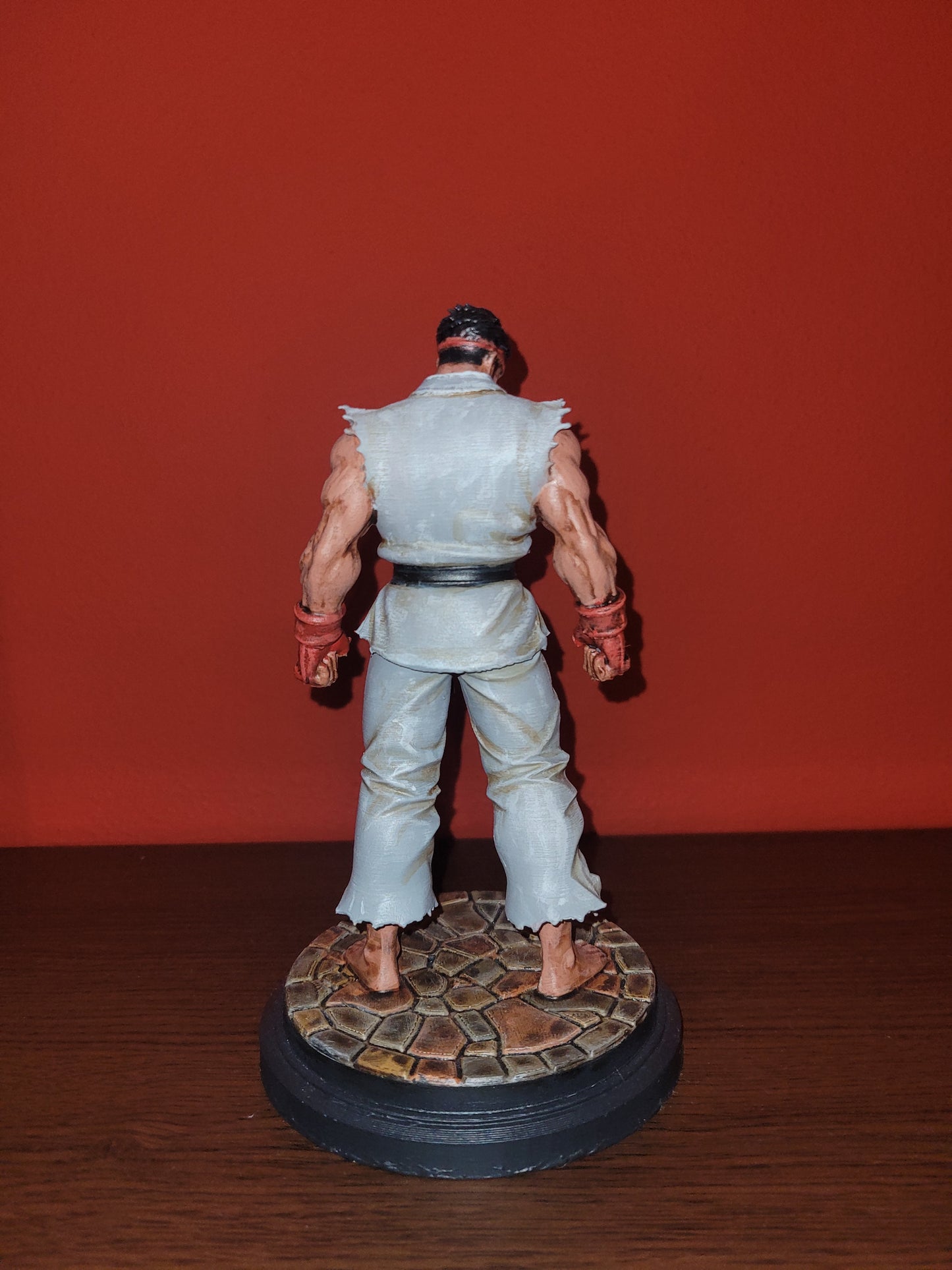 Ryu - Street Fighter - 16cm Custom Collectible Statue (Hand-painted).