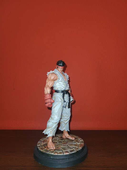 Ryu - Street Fighter (Custom Statue, 17 cm, hand-painted)