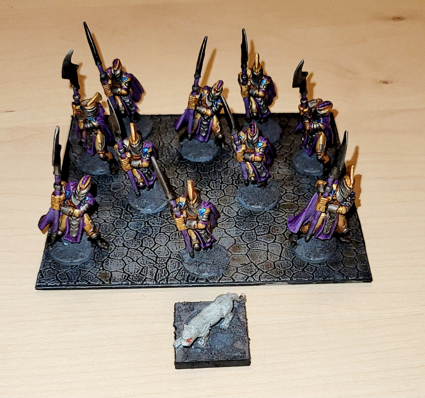 Elves/ Dark Elves/ Drow armáda - Kings of War (Pomalovaná)