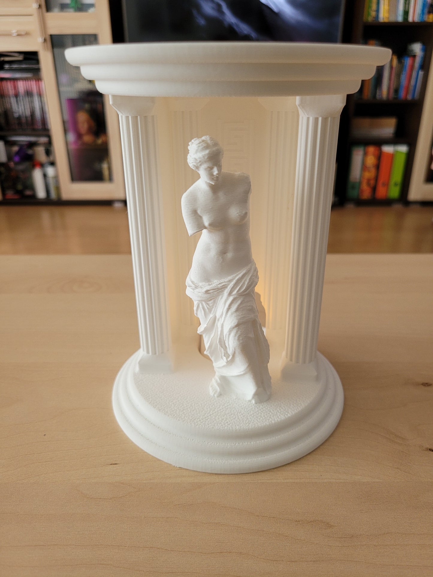 Aprodite's Temple art & decoration - Tea Light Candle